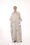 Lavender Bisht Abaya
