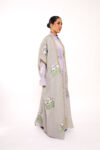 Lavender Bisht Abaya