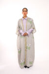 Lavender Bisht Abaya